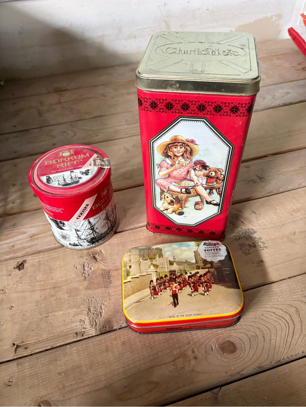 Vintage Storage Tins